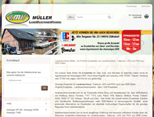 Tablet Screenshot of landmaschinen-handel.com